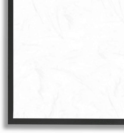 Stupell Industries Autumn Meadow Landscape Wall Art - Moose Elk Red Orange Black Framed Design, 11 x 14