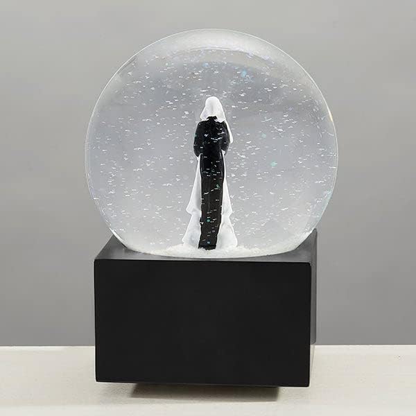 Personalization Universe Personalized Wedding Couple Musical Snow Globe - Engraved Names & Message, Plays Wedding March