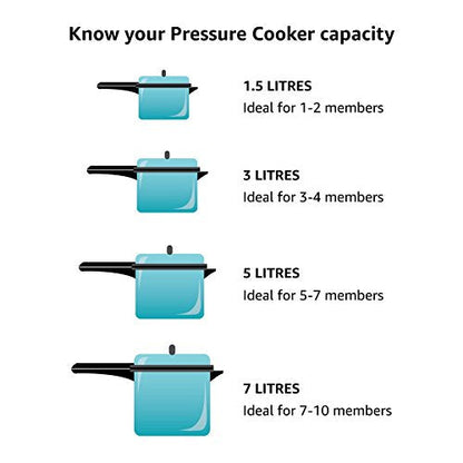 Hawkins Bigboy Aluminum Pressure Cooker, 14 Litres