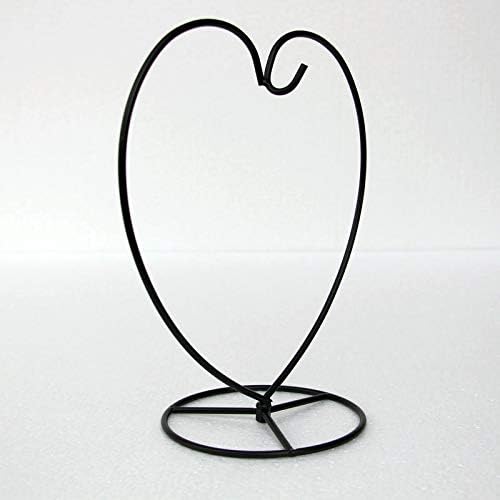 YY YEARCHY Elegant Iron Plant Stand for Hanging Terrariums - Big Heart Design