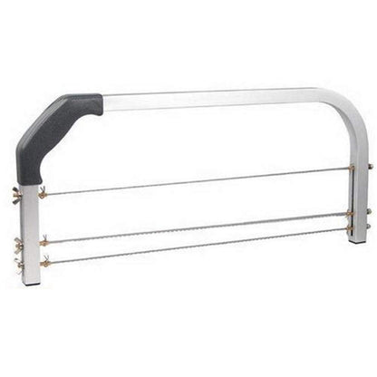 Vornetil Cake Leveler,3 Blades Adjustable Layer Cakes Cutter Stainless Steel,Bread Cutter Toast Cutting Saw Baking Tools Accessories,Baking and Pastry Tools,Slicer Leveler for Cake Making