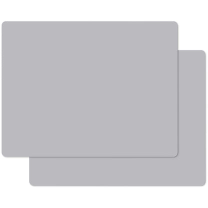 Gartful 2 Pack Silicone Mats for Countertop - 0.05" Thicker, 32" by 24" Extra Large Counter Table Protector, Heat Resistant, Work Desk Pad, Placemat, Multipurpose, Pastry Mat, Light Gray