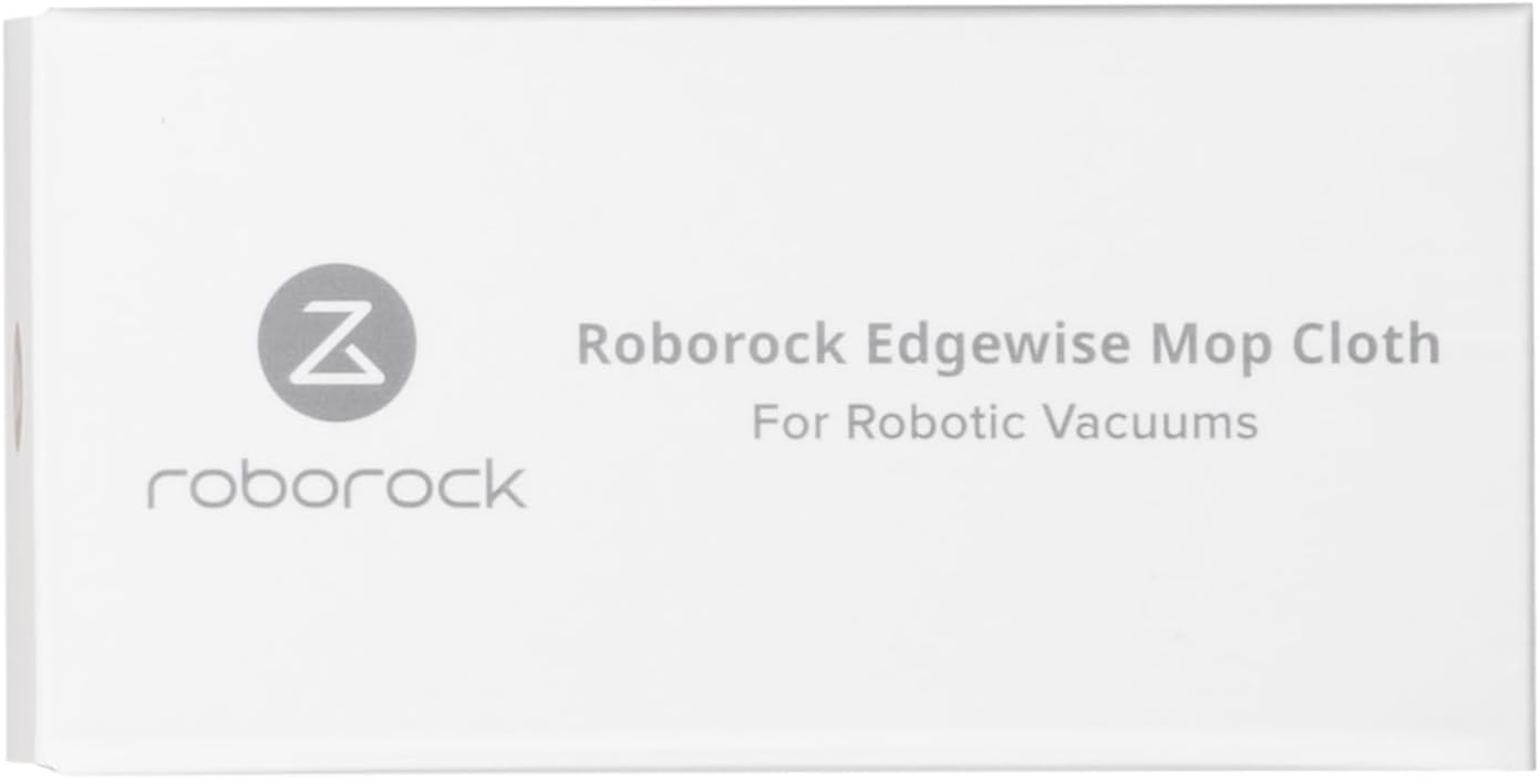 roborock 2 Pack Edge Mop Cloths for S8 MaxV Ultra Robot Vacuum Cleaner, Replacement Accessories