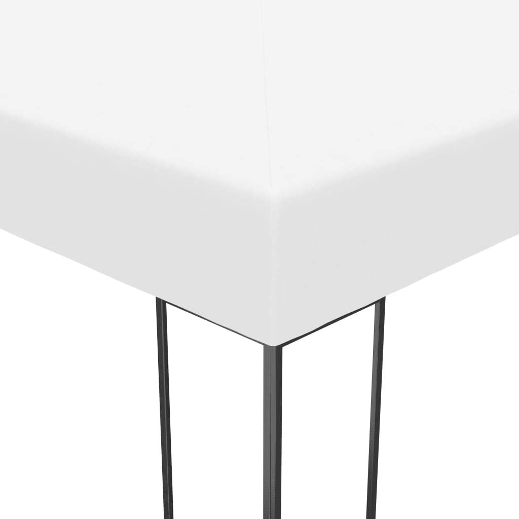 Outdoor Gazebo Canopy, White Steel Frame, 6x3 ft Rectangular, UV Protected, Water Resistant, for Patio, Beach Cabana, Backyard Events Outdoor Structures