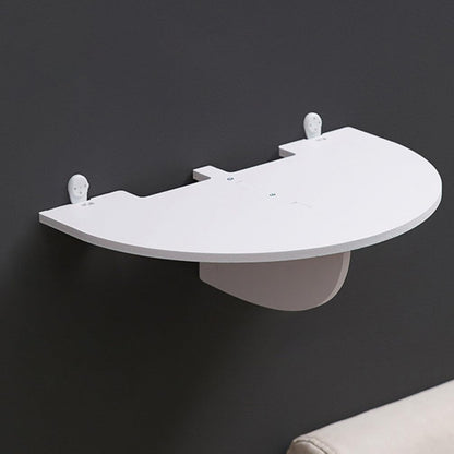 Router Shelf Brackets, Projector Mount, Phone Holder, Security Camera Bracket, Wooden Semicircle Storage Holder