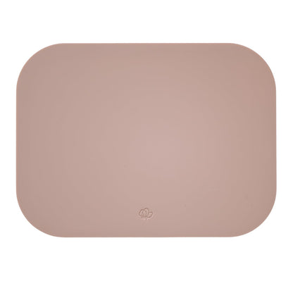 Pelargon Design Wax Seal Mat, Heat Resistant Silicone Mat | Dusty Rose Dual Sided Design, 5x6 inch Extra Thick 4mm