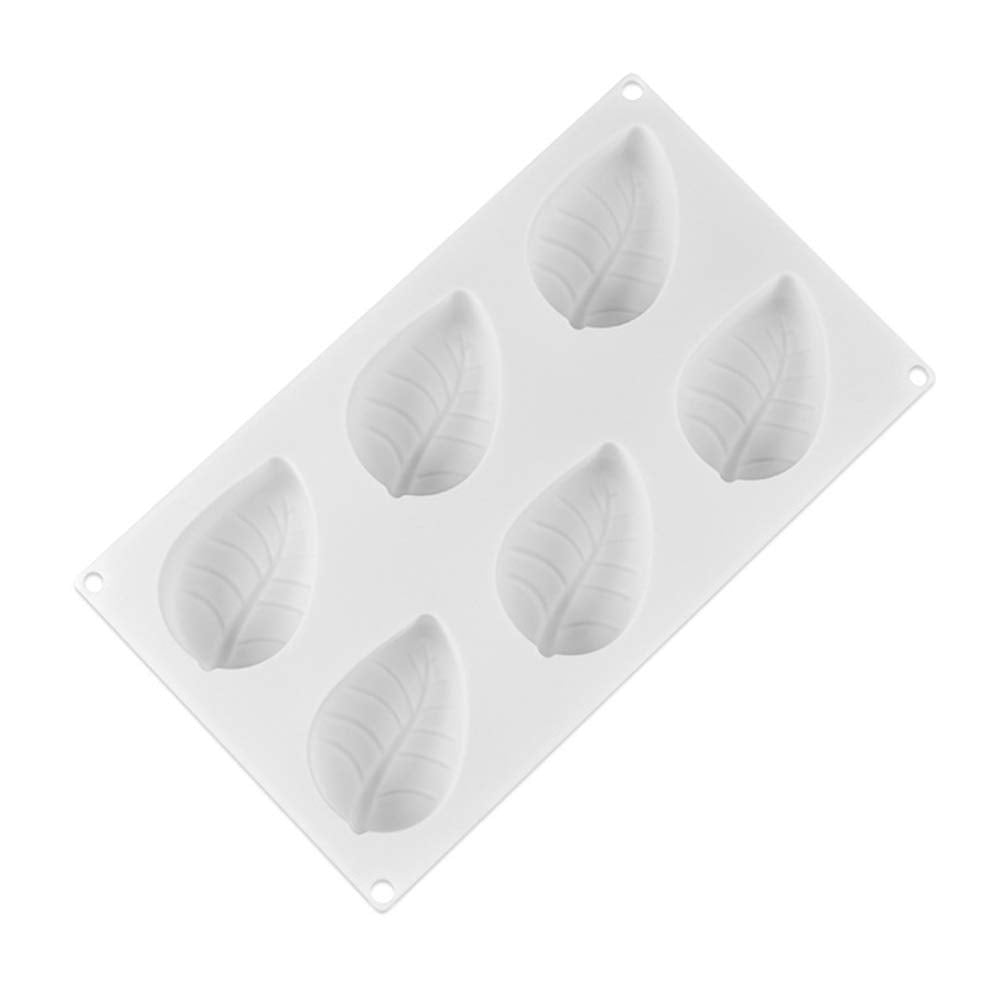 EchoDone 6 Cavities Tree Leaves Silicone Soap Mold DIY Craft Art Cake Mold Handmade Silicone Molds For Candle Soap Lotion Bars Mousse Making Supplier