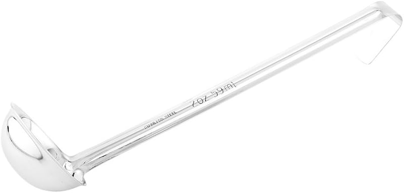 Restaurantware Met Lux 2 Ounce Portion Ladle, Stainless Steel Portion Control Serving Spoon