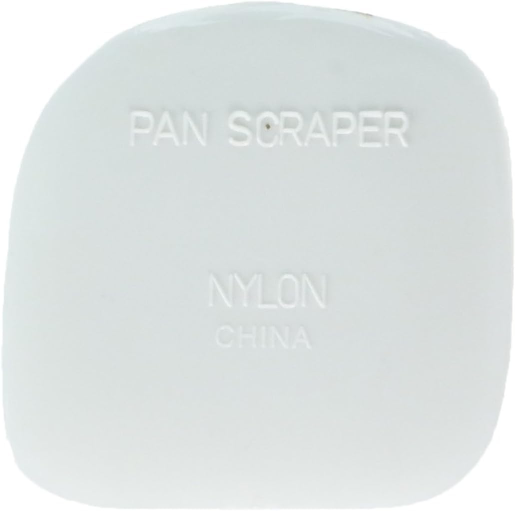 Fox Run Nylon Pot/Pan Scraper, Set of 2, White