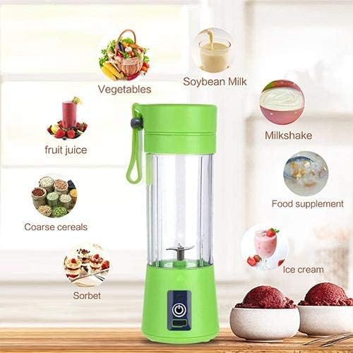 Portable Blender, Personal Mixer for Fruit, Rechargeable with USB, Mini Blender for Smoothie (Pink)