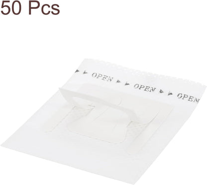 uxcell 50Pcs Hanging Ear Drip Coffee Filter Paper Bags, White for Travel, Camping, Home, Office