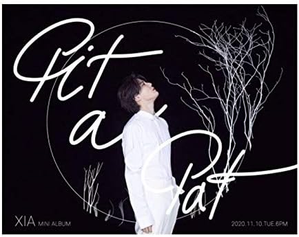 Xia Junsu Pit A Pat 2nd Mini Album SET CD+64p Booklet+1p PhotoCard+4 Cut Sticker+Message PhotoCard +Tracking Kpop Sealed