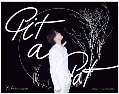 Xia Junsu Pit A Pat 2nd Mini Album SET CD+64p Booklet+1p PhotoCard+4 Cut Sticker+Message PhotoCard +Tracking Kpop Sealed