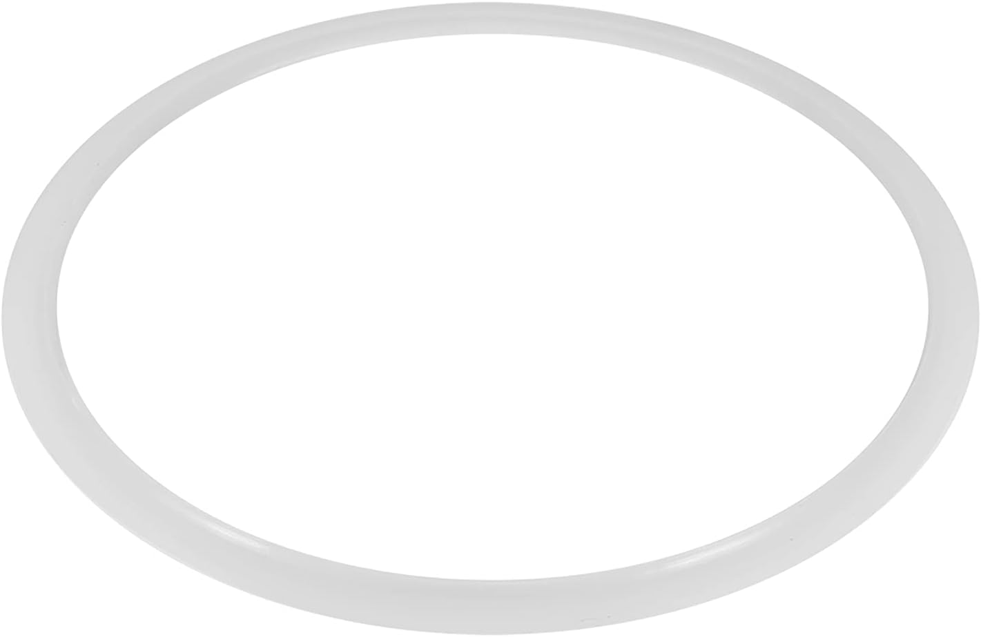 Power Pressure Cooker Silicone Sealing Gasket Ring, Clear Kitchen Tool (Inner Diameter 26cm)