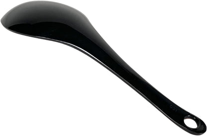 JapanBargain 2382 Serving Spoons, Japanese, Chinese, Rice Serving Spoons, Black and Red, Pack of 4