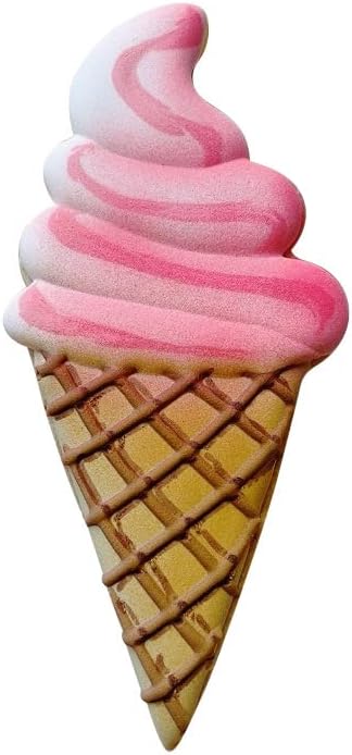 LILIAO Ice Cream Cookie Cutter for Summer, 1.9 x 4.5 inches, Stainless Steel