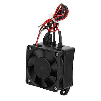 PTC Air Heater Mini Fan Heater 110V, Small Space Insulation Thermistor Heater with Constant Temperature (12V/250W)
