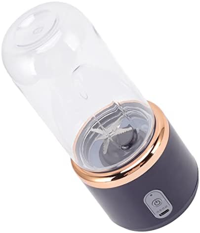 USB Size Blender, 300ml Baby Food Shakes Food Processor Portable Blender with Lid for Travel, Outdoor