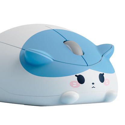 Akko Cat Theme Wireless Gaming Mouse, 2.4G GHz with a USB Receiver, Cute Optical Cordless Cartoon Mice for Computer/Laptop/Desktop/PC, Compatible with Mac/Win (Gray Mimo)