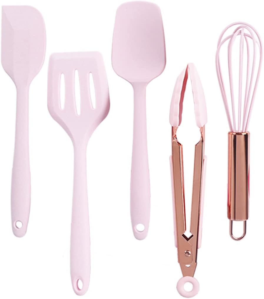 Children's Baking Tools, Kids Silicone Baking Tool, Kids Spatulas, Pastry Scraper, Non-stick Cutlery Set