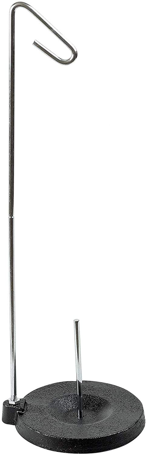 Single Cone Spool Stand Alone Cast Iron Thread Stand Thread Holder Fits for Sewing Embroidery Serger Brand