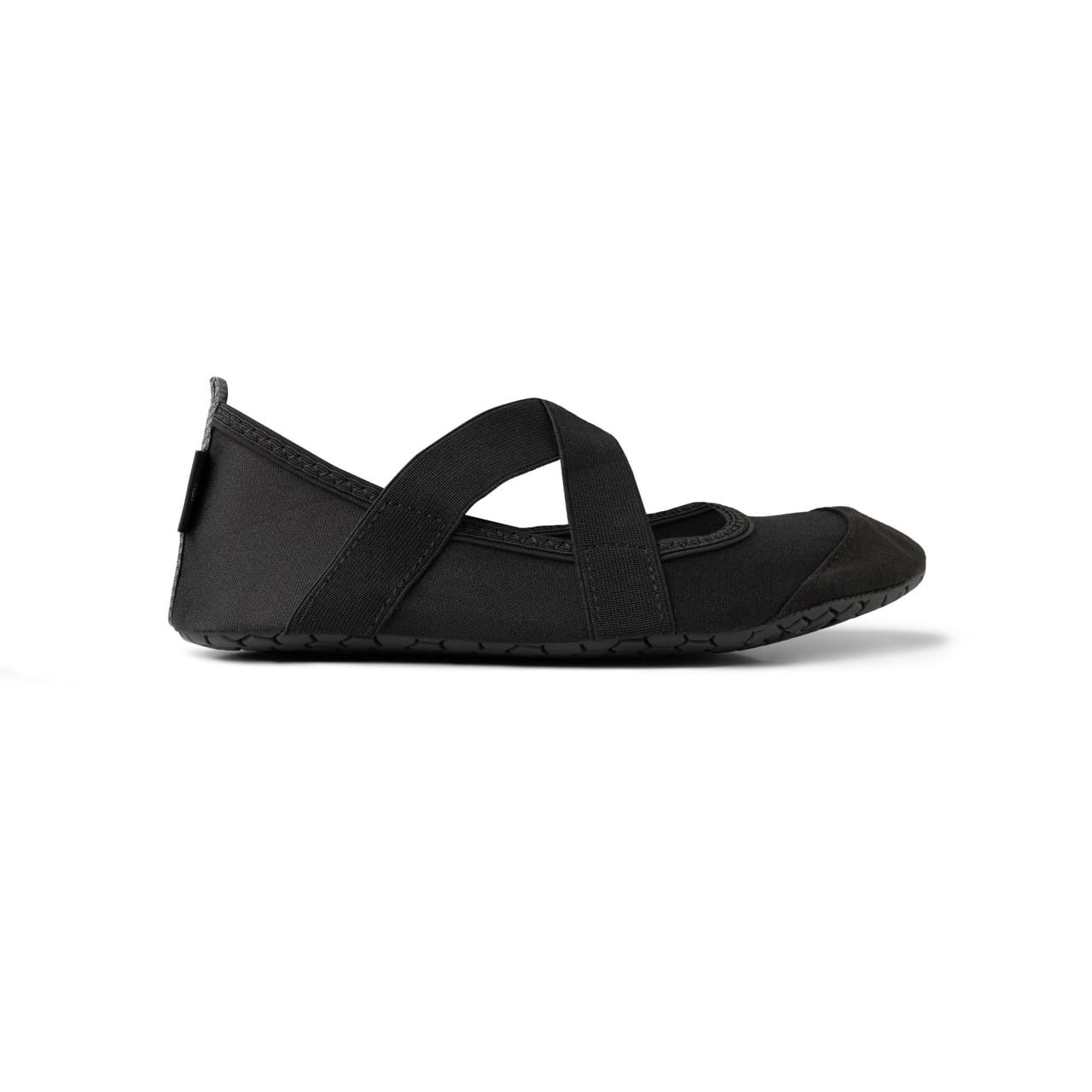 FITKICKS Crossovers Active Footwear, Foldable Shoes, Large, Black