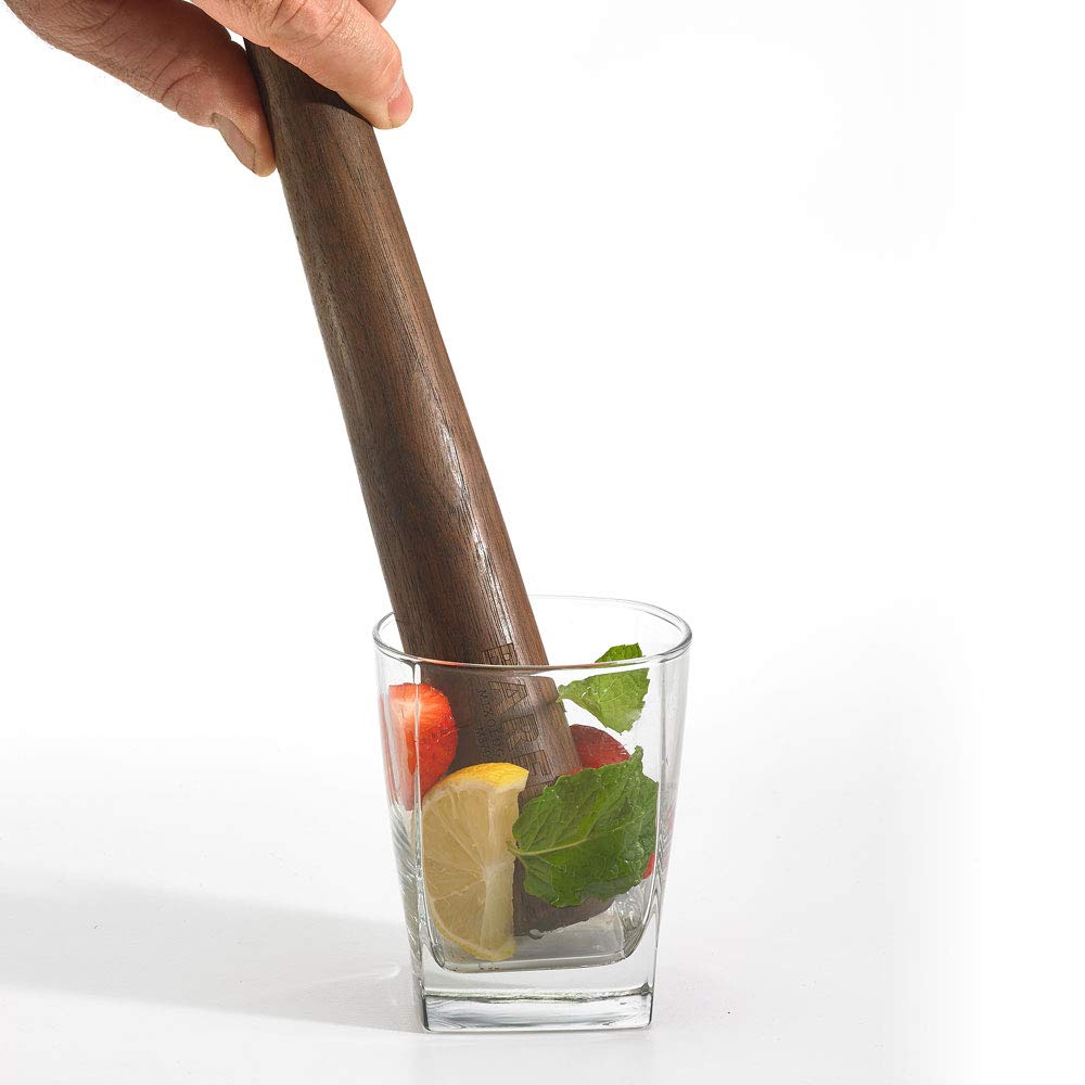 Barfly Muddler, 12" Deluxe , Wood