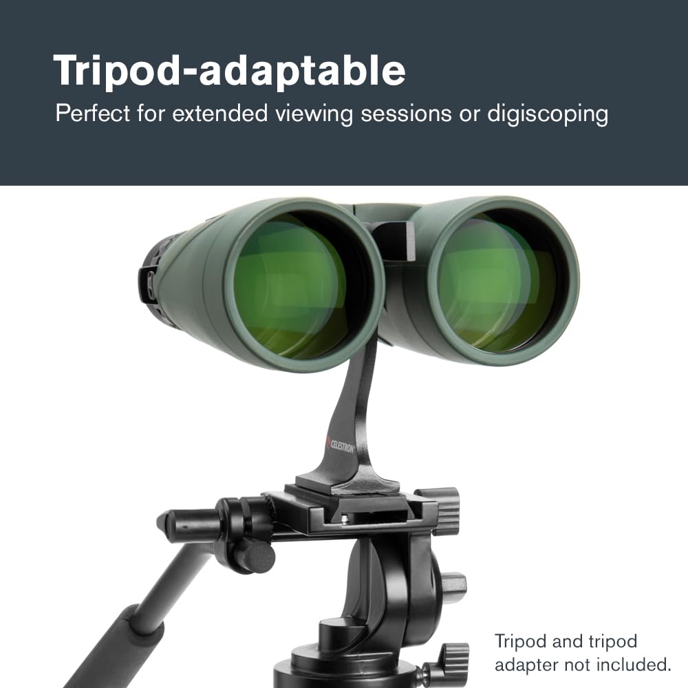 Celestron - Nature DX 12x56 Binoculars – Powerful and Bright for Long-Range Viewing – 56mm Objective Lenses – 12x Magnification – Fully Multi-Coated – Waterproof and Fogproof – Tripod Adaptable