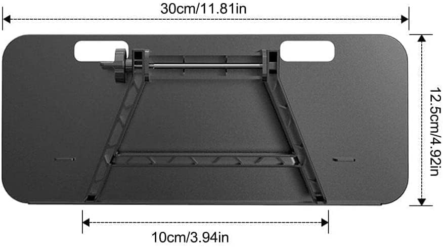 Bodur Top TV Monitor Shelf - Multifunctional Headboard Cable Box Holder , Ideal for Behind Computer, DVD Player