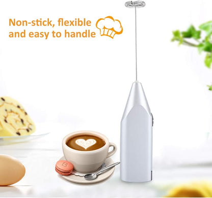 Electric Milk Frother, Egg Beater Hand Mixer, Electric Household Kitchen Cooking Tool
