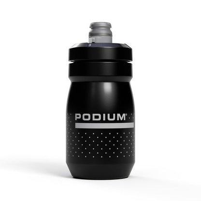 CamelBak Podium Bike Water Bottle 15oz – Lightweight Squeeze Bottle with High Flow Cap, Black