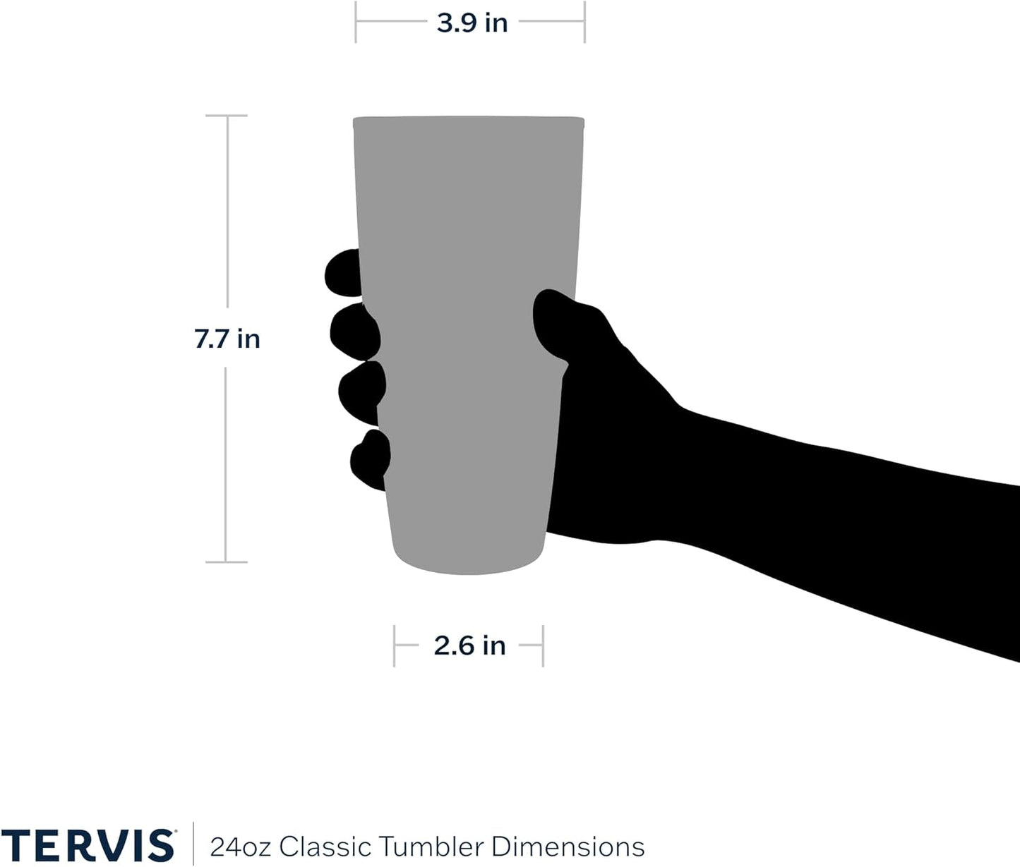 Tervis Yao Cheng Tropical Bloom Double Walled Insulated Tumbler Cup, 24oz, Keeps Drinks Cold & Hot, Classic