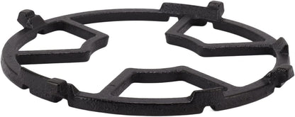 Cast Iron Wok, Non Slip Black Cast Iron Stove Rack for Frying Pans, Craft Pans, Carbon Steel Pans