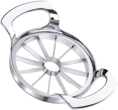 ELECTROEEL Premium Apple Slicer, Upgraded 12-Blade Extra Large Stainless Steel Cutter, Corer, Peeler for 4 Inch Apples
