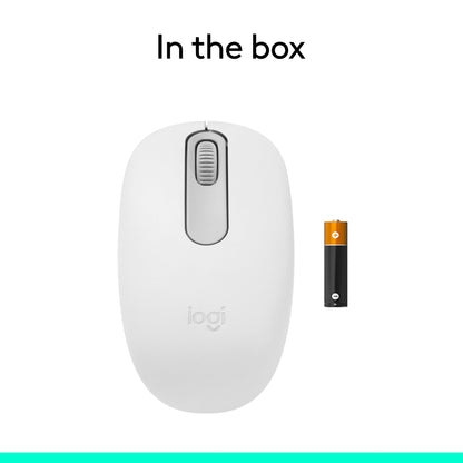 Logitech M196 Bluetooth Wireless Mouse, Compact and Portable Mouse for Laptops, Tablets and More, 12-Month Battery, Smooth Tracking, Compatible with PC and Mac, Windows and macOS - Rose