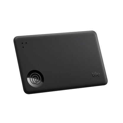 Tile by Life360 Slim (2024) –portfelowy lokalizator Bluetooth w formacie karty wsuwanej do zawieszki przy bagażu, paszportu in inne miejsca. zgodność: iOS in Android. znajdowanie telefonu.1 szt