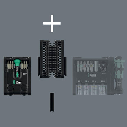 Wera Tool-Check Modular Micro Set - 21 Precision Tools for Versatile Use