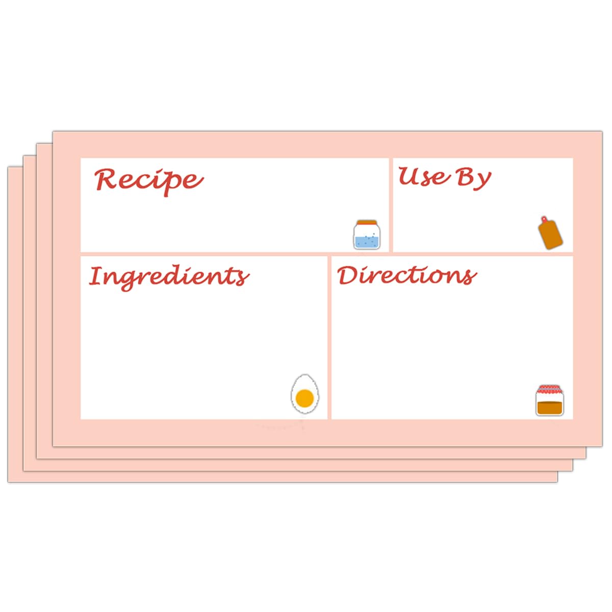 100 Pcs Freezer Meal Labels,3.2 X 5 Inches Food Labels Removable Freezer Pantry Labels for Bags Oil and Water Resistant Food Meal Prep Storage Cooking Supplies