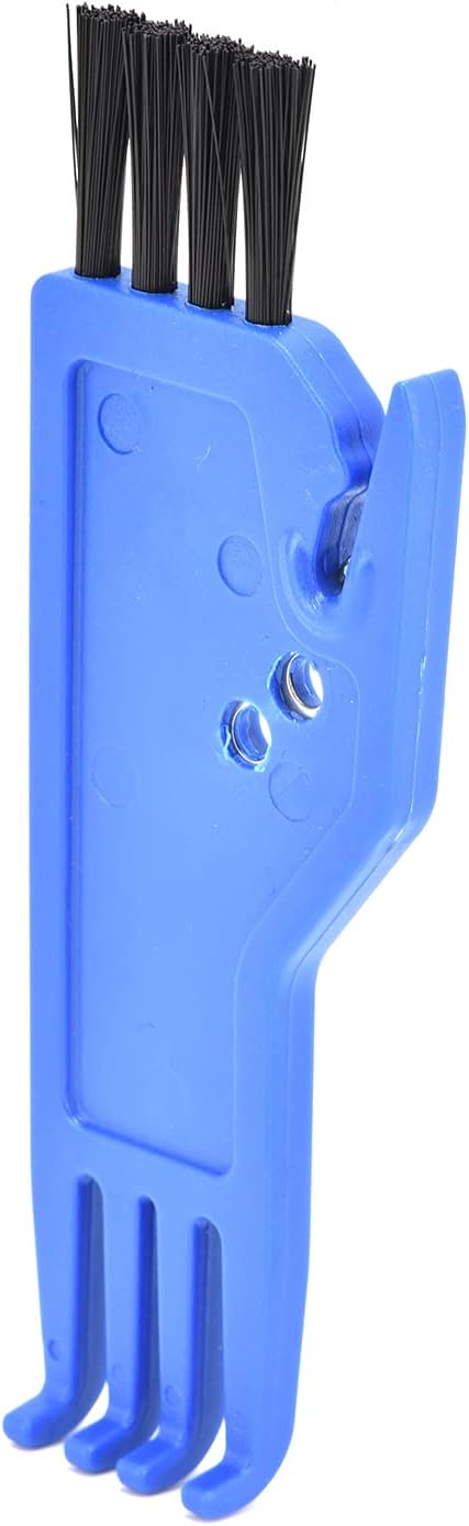 ABS Dust Brush for Vacuum Cleaner, Fits Handheld and Sweeping Robot (Blue)