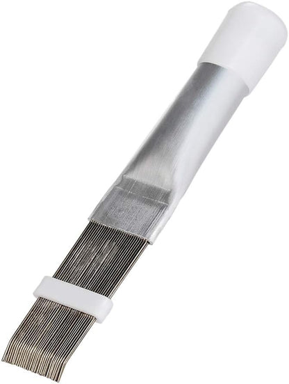 2 PCS Stainless Steel Fin Comb, Air Conditioner Fin Cleaner Repair Tool, Air Conditioning Brush