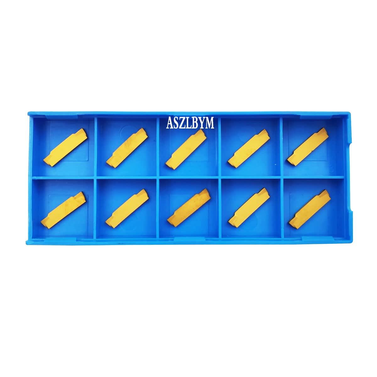 ASZLBYM Lathe Grooving Tool Holder Grooving Cut-Off Tool Holder MGEHR1212-1.5 With 11pcs MGMN150-G Indexable Carbide Grooving Inserts