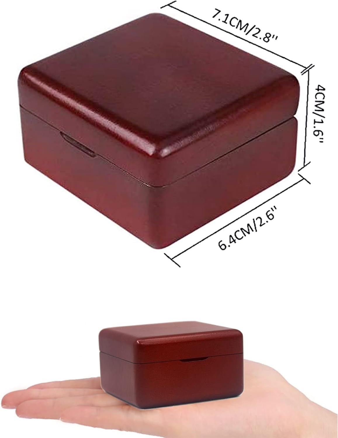 Sinzyo You are My Sunshine Music Box, Solid Wood Laser Carving Vintage Gift Musical Box for Birthday