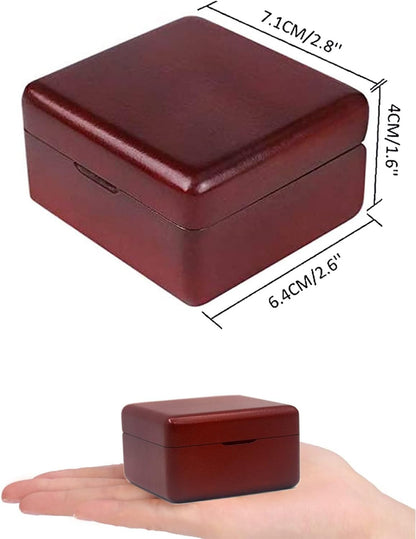 Sinzyo You are My Sunshine Music Box, Solid Wood Laser Carving Vintage Gift Musical Box for Birthday