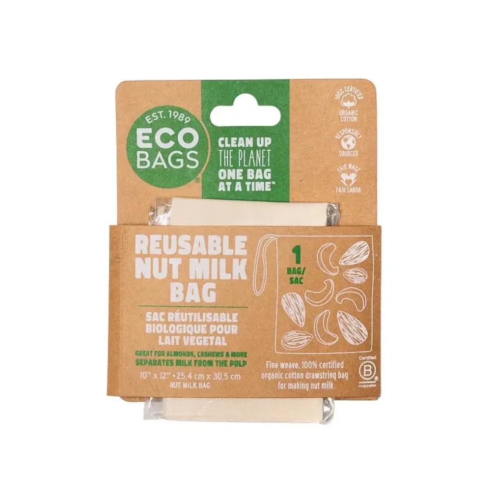 Eco-Friendly Nut Milk Bag for Homemade Dairy Alternatives