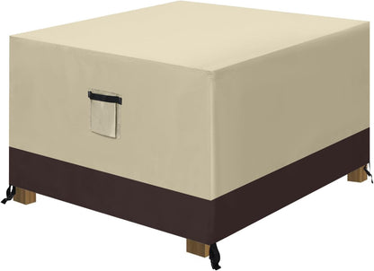 28x28x17 Inches ABCCANOPY Patio Ottoman Cover Waterproof Outdoor Heavy Duty UV Resistant Dust Proof Protective Covers