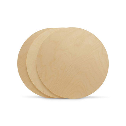 Wood Circles 15 inch, 1/4 Inch Thick, Birch Plywood Discs, Pack of 1 Unfinished Wood Circles for Crafts, Wood Rounds by Woodpeckers
