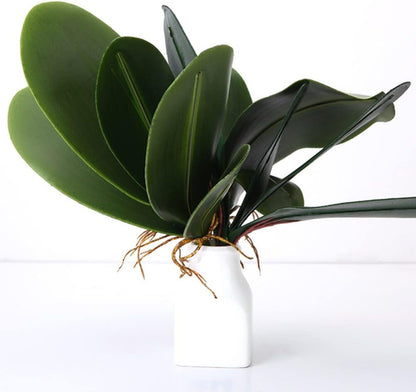 WINOMO Artificial Orchid Leaf, Fake Flower Leaf for Home Office Decoration