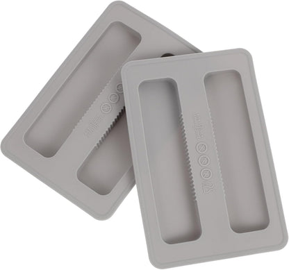 BESTonZON 2pcs Silicone Toaster Covers - Upper Cover for 2 Slice Toaster, Dirt Cover Protector for Bread Machine