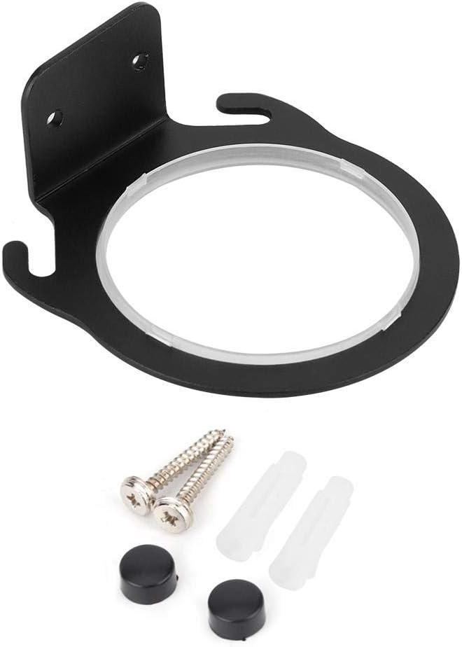 Space Aluminum Wall Mounted Hair Dryer Holder Rack - Hairdryer Shelf