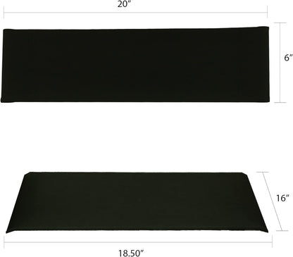 Casual Home Director Chair Replacement Canvas - Black